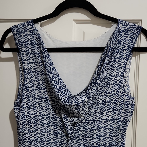 Cowl neck,lined, airy dress by Max Studio - Picture 2 of 6